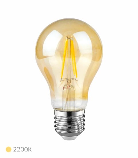 FILAMENTO AMBER LINE A60 - 4W