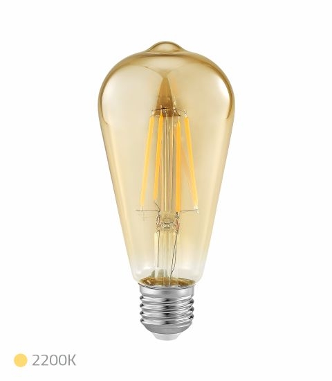 FILAMENTO AMBER LINE ST64 - 4W